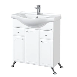 Aquaton Miami 75 White Sink Cabinet 1A056501MM0101.A056.5.01M.M01.0