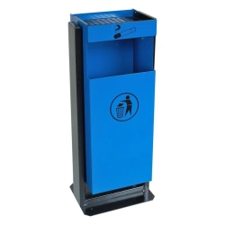 High-Quality Waste Bin for Trash Collection - Metal Design