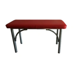 Round Tube Frame Banquette with Foam Seat