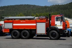 Fire Tanker Vehicle AC-5, Model 58810J on Ural-5557 Chassis