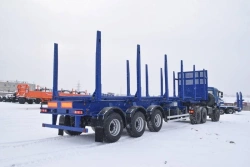 Long Material Transport Semi-Trailer UZST Model 9178 Modification 9178-0000027