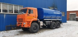 Food Liquid Transport Tank Truck AЦПТ/АЦВ/АЦ 4671 М7-20 on Kamaz 65222-54