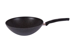 Classic WOK Pan 300/100mm Aluminium with Non-Stick Coating by Kukmara