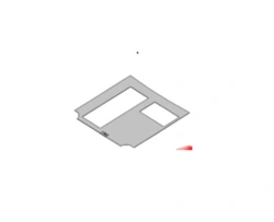 Fiberglass Partition Panel with Metal Inserts S.21Р-20.60.010