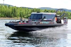 Phantom 650K Airboat with Dual-Hull Design