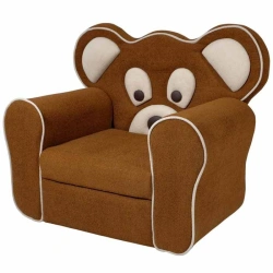 Plush Bear Children's Chair for Kids, Model 10035