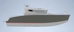 Master Pro 555 Motorboat - Speed Patrol and Rescue Vessel