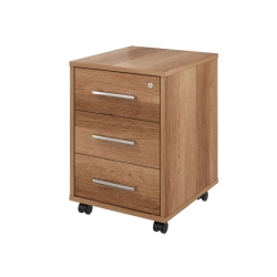 Mobile Drawer Unit with Lock, Model KC09, 3 Drawers, 406x446x570 mm