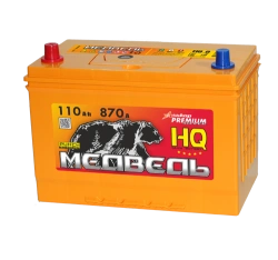 Lead Acid Starter Battery for Internal Combustion Engines 12V 110Ah Medved