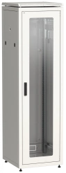 19" Network Cabinet LINEA N 47U 600x800 mm with Glass Door Model LN35-47U68-G