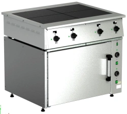 Electric Cooktop with Oven PE-0.48Ms-022 for Commercial Kitchens