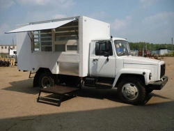 Diesel Truck with 47121 Engine, Model 47121D on GAZ 3309 Chassis