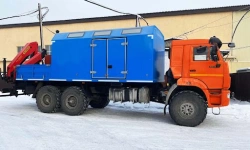 Mobile Workshop with Crane (Inman) on KAMAZ Chassis KAMAZ-018/2011/TRCU-3axle-101