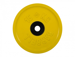 Rubber-Coated Disc Euro-Classik, Yellow, 51mm, 15kg