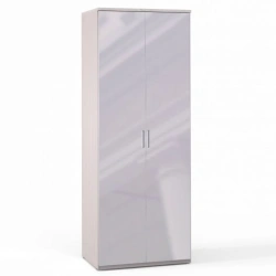 Rimini Ice FU-01.CG 2-Door Wardrobe with Mirror