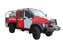 Fire Tanker Vehicle AC 1.6-40 (C41A23)-70VL on Base TS 3897G1
