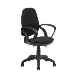 Charlie Metal Frame Chair with Textile Upholstery
