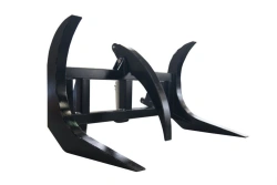 Forest Forks with Clamping Mechanism for Wood Handling