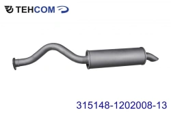 Resonator Exhaust System for Patriot/Hunter 2007-2012, Model 315148-1202008-13