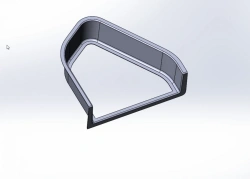 Polyester Fiberglass Step Cladding for Vehicles 5299-401-5102012