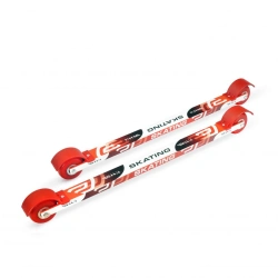 ELVA SK70PU Skate Roller Skis with Polyurethane Wheels