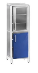 Glass-Fronted Trazer Cabinet KSSHml 1-08E with Two Levels