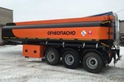Tank Semi-Trailer for Transporting Oil Products Model 9639B with BPW Axles