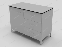 Laboratory Workbench with Door and Drawers - SL Series