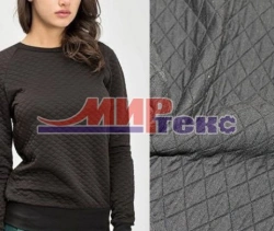 Mixed Knit Fabric for Apparel (70% Cotton, 30% Polyester)