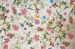 Cotton Printed Flannel Fabric, Art. C 525-TI, 100% Cotton