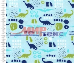 Synthetic Knit Fabric (100% PE), Plush One-Sided Loop Back for Clothing
