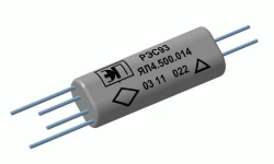 Miniature Electromagnetic Reed Relay for Low Voltage Applications with Two Sealed Contacts RES93