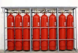 Weight Control Stands for Gas Fire Extinguishing Agents (A-ST)