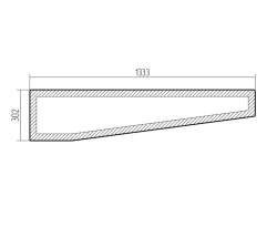 Driver's Window Glass for LIAZ Bus 5292-5403690-10