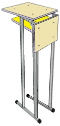 Educational Furniture Stand for Institutions Model SI56.13.33.00