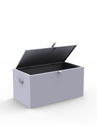 Metal Army Box for Ammunition and Documentation, 380x725x425 mm