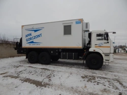 Geophysical Research Logging Station LKS model 69574V on KAMAZ-43118 chassis