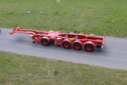 Four-Axle Container Transport Semi-Trailer for Hazardous Cargo CSA-544A