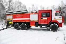 Fire Tanker for Firefighting AЦ-6,0-60, model 58815K43118, modification 58815U on KAMAZ-43118-A5 chassis