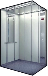 Electric Passenger Lift Series PP with Machine Room