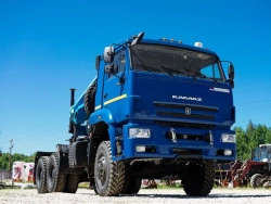 Multi-functional Hydraulic Crane Truck KMA on KAMAZ 53504 Model 51K12N-UM