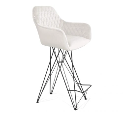 Bar Stool with Microfiber Upholstery SHT-ST38/S66