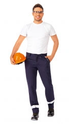 Men's Special Protective Clothing Against Static Electricity - Model: Anti-Static Cotton-Polyester Blend