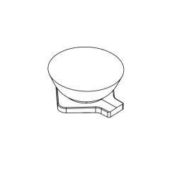 LED Lens for AMT-ART-D19-3535-45 Lighting Fixtures
