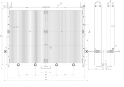 Oil Radiator Block 744P3B-1013.000