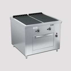 Professional Gas Stove with Closed Flame PRG-IIA-2S DSH Maxi