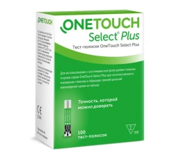 OneTouch Select® Plus 100 Test Strips