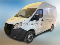 Medical Service Vehicle Modification 222078 Based on GAZelle NEXT Chassis A69R33 with Gasoline Engine, A69R35 with Gas Engine