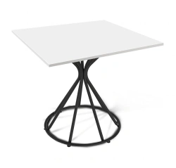 Classic White Laminate Table SHT-TU4-1/80/80