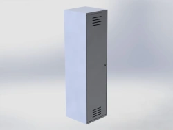 Metal Single-Door Cabinet - Custom Size and Configuration